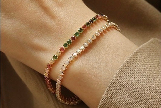 Zircon Multi Color Bracelet